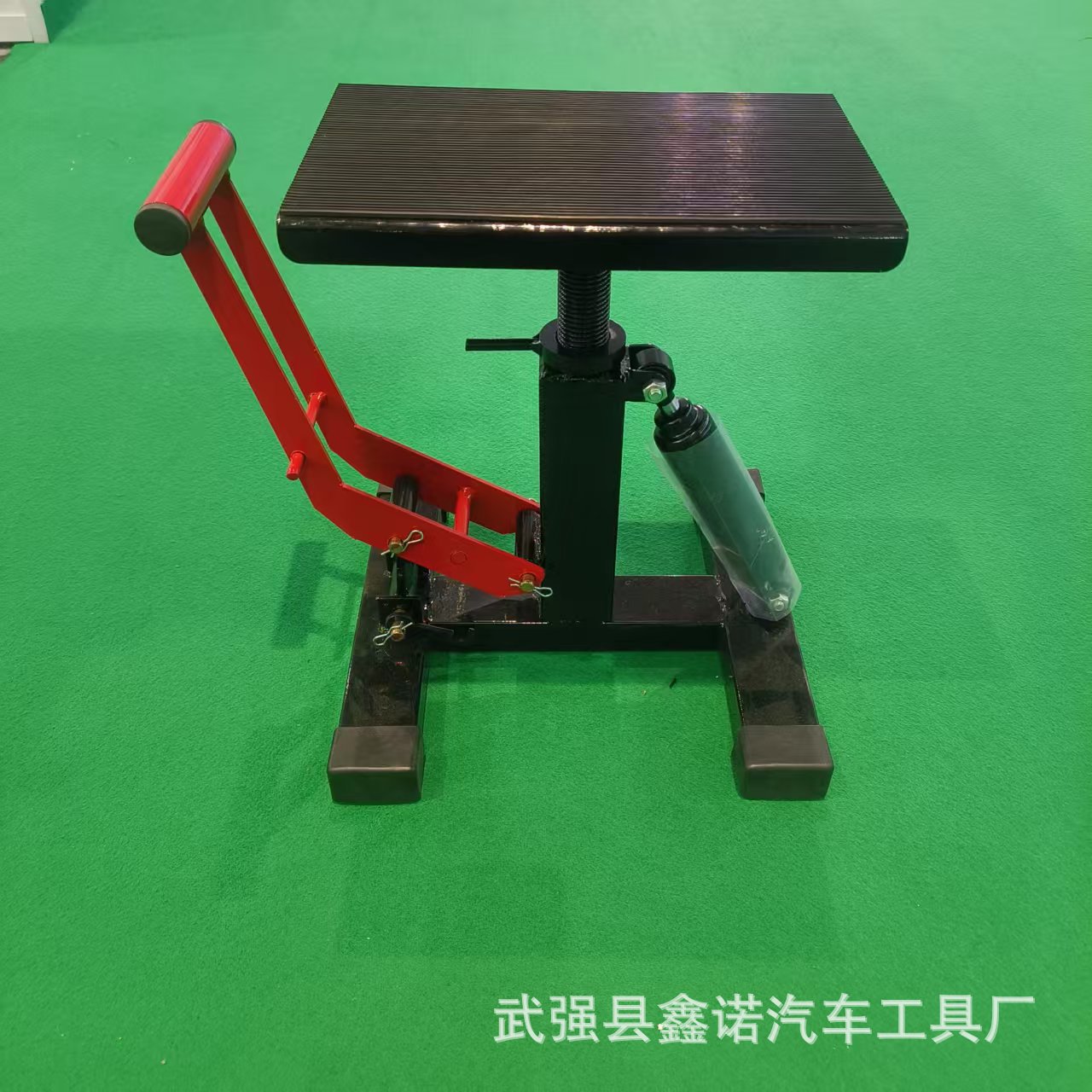 Banco hidráulico de mantenimiento para motocicletas banco de reparación estacionamiento y soporte de arranque