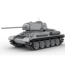 MOC�����ָ�ƴ���ľ��װ��սϵ�����53096���� T-34 85 RC̹��