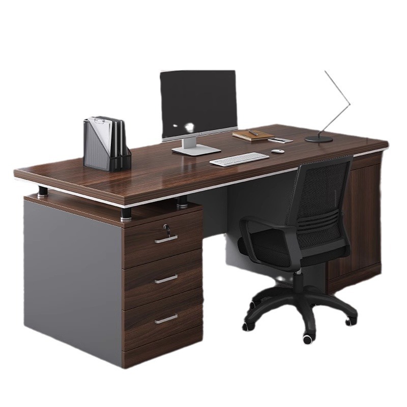 Mesa de oficina Mesa de jefe Mesa de oficina Mesa y silla de oficina Mesa de personal simple Mesa de personal moderno Mesa de computadora Mesa minimalista