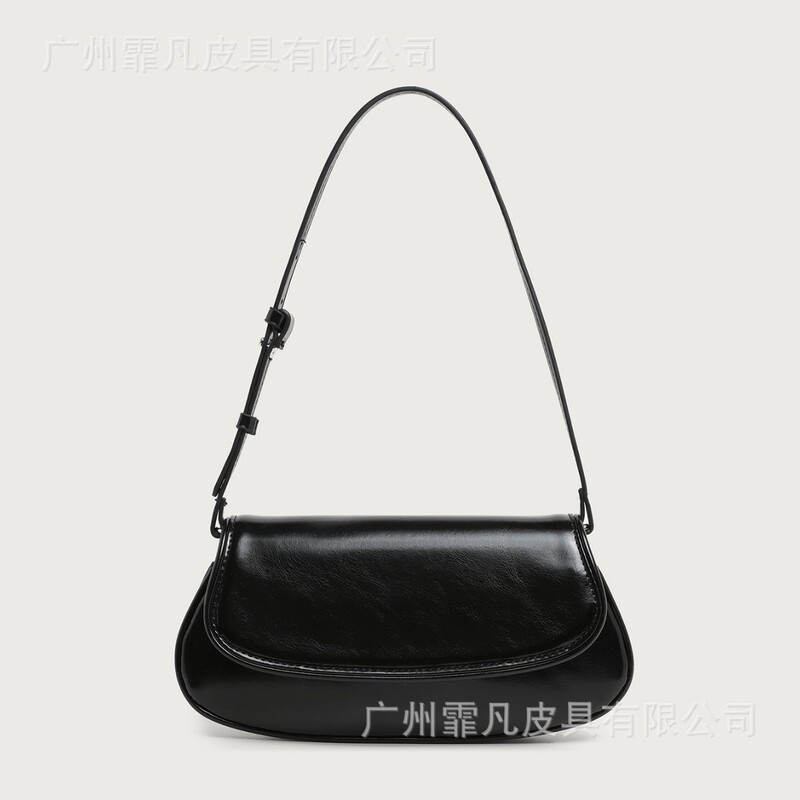 z brand 2026 summer new women's bag with zipper inner pocket, magnetic clasp and flap, versatile shoulder bag, underarm bag