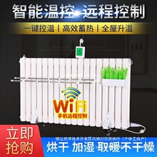 加水电暖气片家用智能加热水电暖器散热器注水节能省电立式取暖器