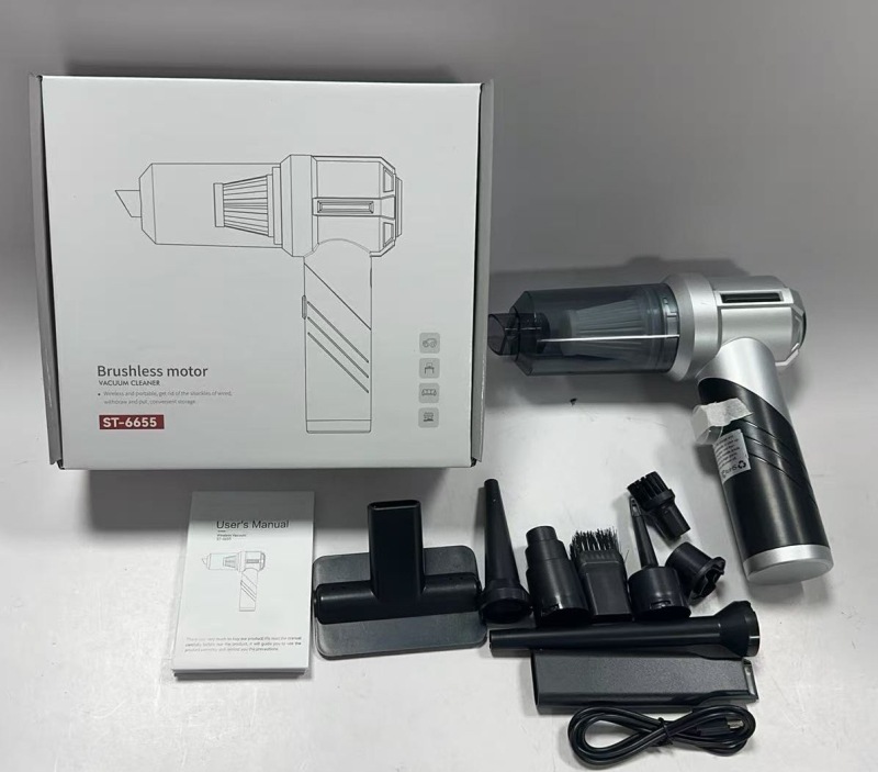 DZST-6655Plus-1-Russia-1 맞춤형 브러시리스 진공 청소기 - 짧은 먼지통 + 정전기 브러시