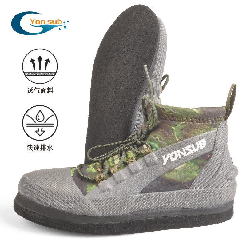 Yonsub Wading Shoes for Men and Women Lightweight Non-slip Summer Swimming Amphibious Professional Outdoor Felt Bottom Tracing Shoes Yonsub Wading Shoes for Men and Women Lightweight Non-slip Summer Swimming Amphibious Professional Outdoor Felt Bottom Tracing Shoes