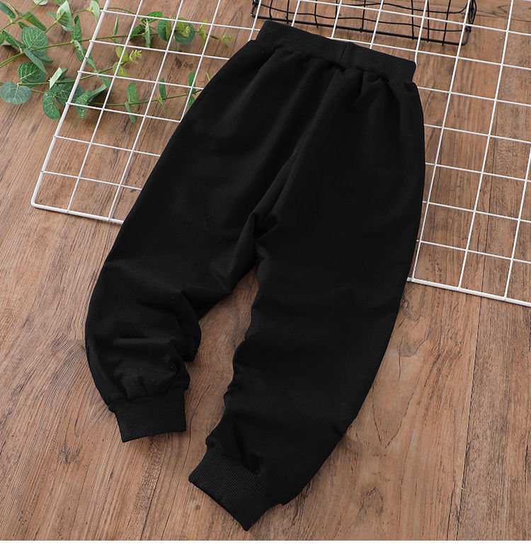 The new trendy and stylish two-piece Korean-style sporty sweatshirt set for men and boys in autumn and winter pic 19