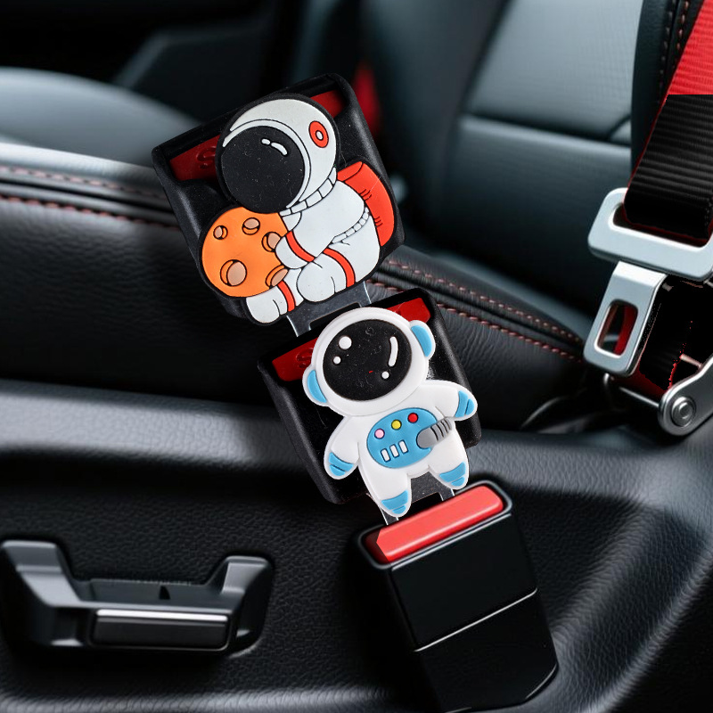Cinturón de seguridad de automóvil bayonet un par de dibujos animados lindos Star Deluxe conector de extensión conector femenino