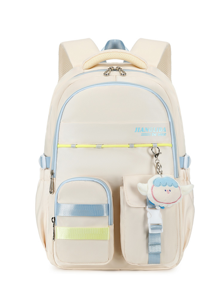 Mochila escolar para estudiantes de secundaria nueva para mujer con bolsa de matrícula