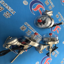 WSSX-481/WSSX-314固定法兰电接点双金属温度计