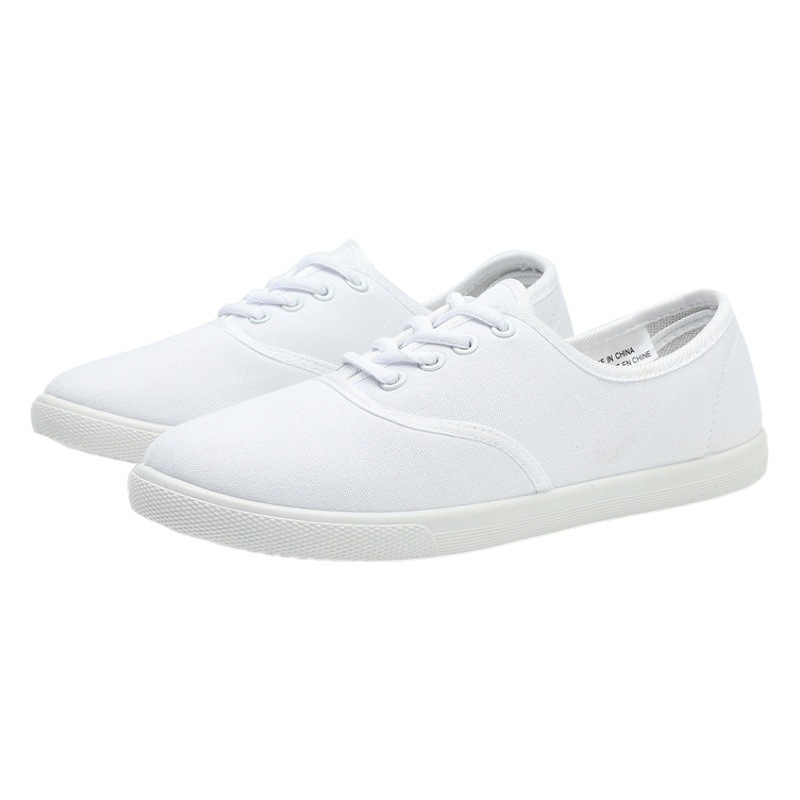 Men's and women's special shoes for senior high school entrance examination sports students standing triple jump running training college entrance examination students white retro sports shoes