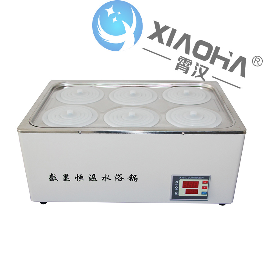 厂家直供 HH-ZK6六孔恒温水浴锅  数显水浴锅 零售批发