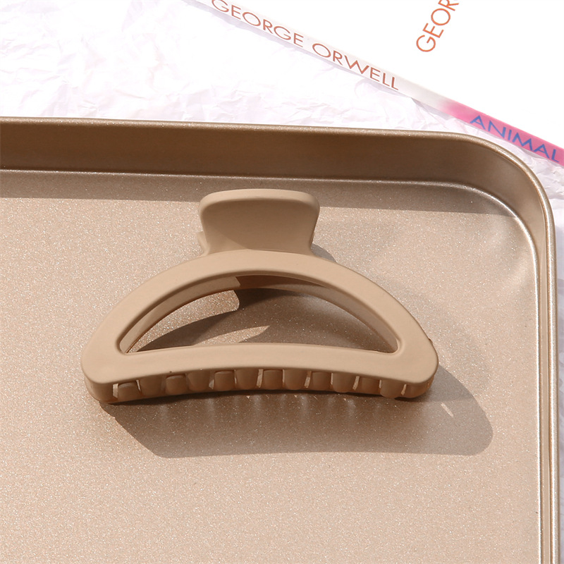 Pinza de pelo grande irregular de acrílico de estilo coreano elegante clip de tiburón grande updo clip de pelo nuevos accesorios para el cabello de alta calidad