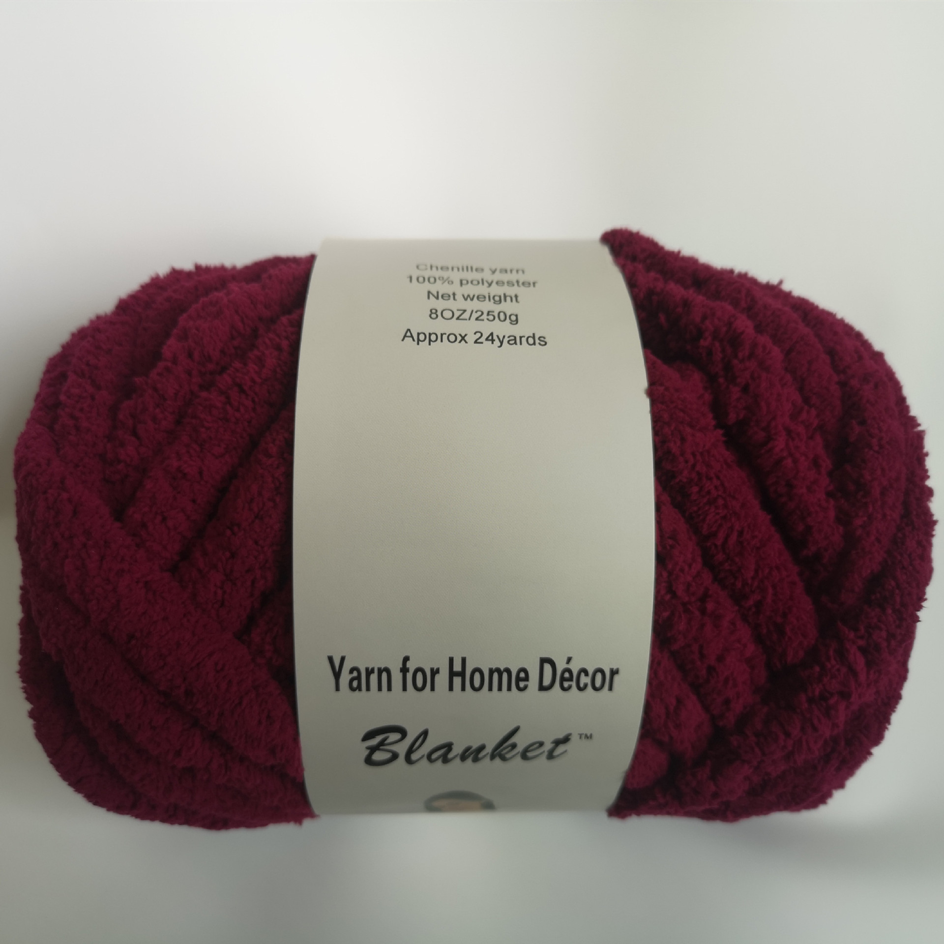 Amazon DIY manta de chenilla sub-hilo grueso hilo de lana de Islandia lana gruesa tejida a mano cojín almohada animal nido