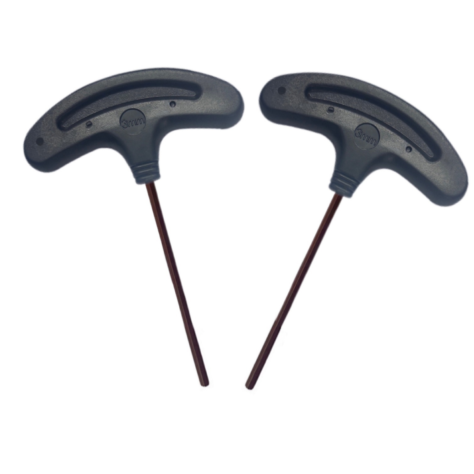 【厂家批发】月牙型扳手 平头T型内六角扳手 数控刀具配件 3mm