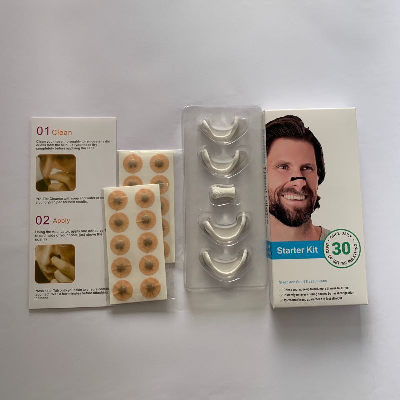 跨境新品磁吸鼻呼吸扩张器止鼾器批发防打鼾intake磁吸通气鼻贴神|undefined