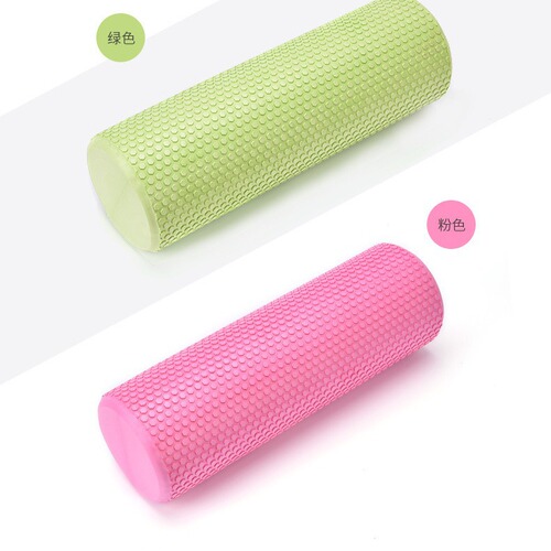 EVA实心瑜伽柱 瑜伽辅助健身用品 实心泡沫轴瑜珈柱 一件代发