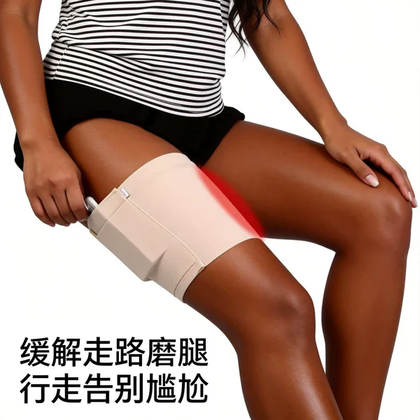 Anti-Theft Invisible Women's Thigh Socks to Hide Mobile Phones and Cards, Anti-Friction and Anti-Slip Thigh Phone Pouch