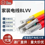 国标铝芯双皮家装户内外电线BLVV2.5-400支持来样定制厂家批发