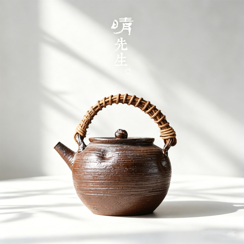 Mr. Qing Handmade Japanese Stoneware Pot Boiling Teapot Household Health Preservation Taiwan Old Rock Peat Hot Tea Stove Kettle Mr. Qing Handmade Japanese Stoneware Pot Boiling Teapot Household Health Preservation Taiwan Old Rock Peat Hot Tea Stove Kettle
