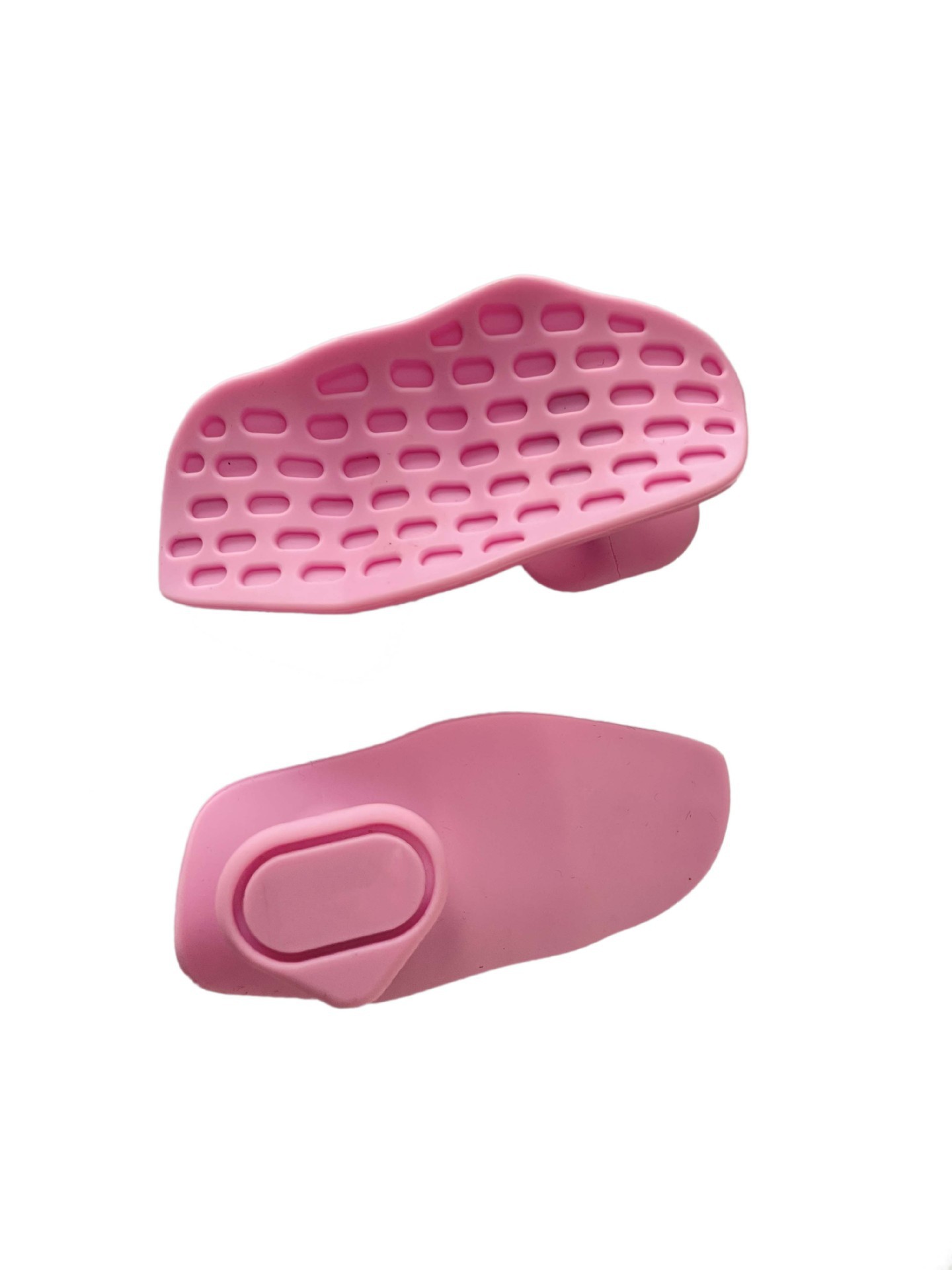 agarre de acondicionamiento de silicona entrenamiento de musculación muscular agarre de fuerza de entrenamiento protector de mano anti-capullo gimnasio entrenador de cabello