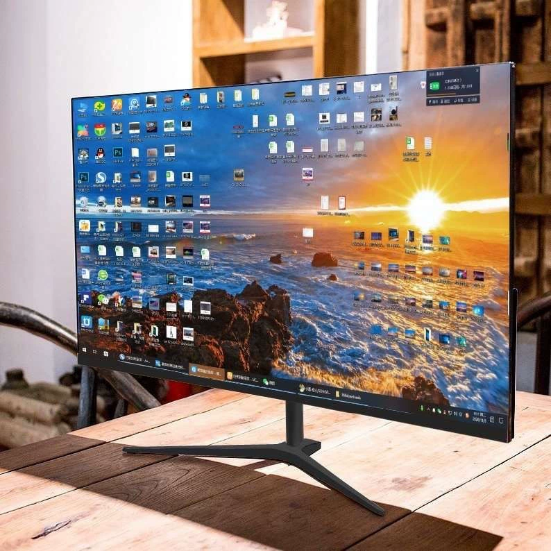 Игровой LCD‑дисплей, 24/27/32 дюйма, FHD/2K, 75–165 Гц, плоский и изогнутый