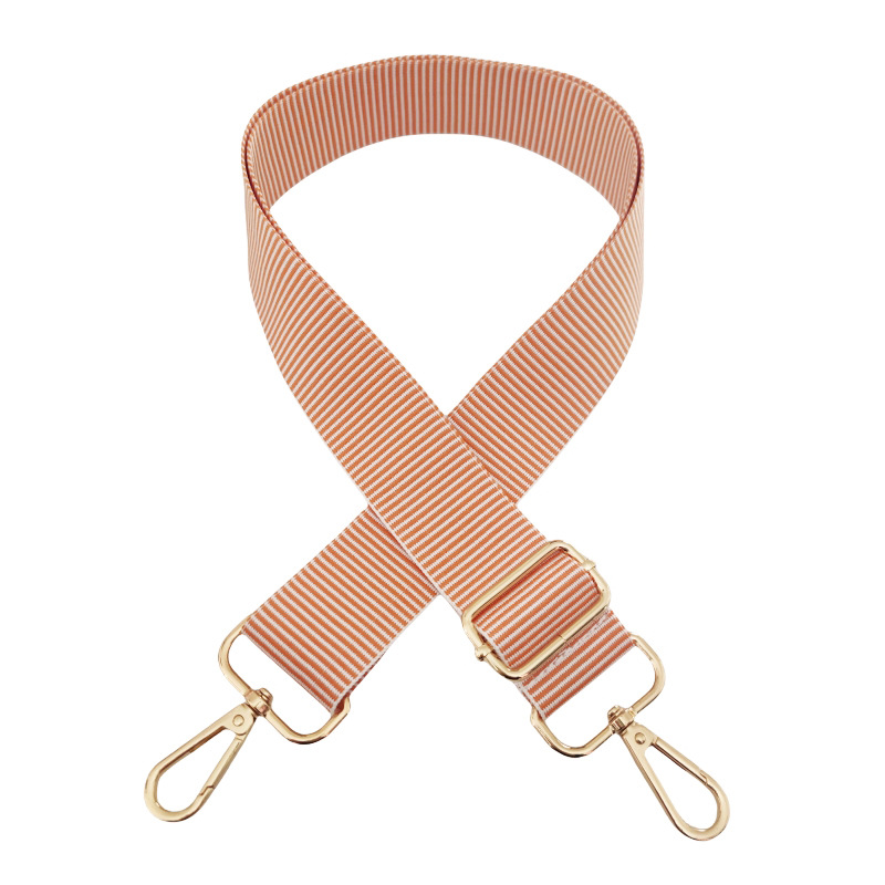 Polyester Cotton Stripe Bag Strap display picture 10