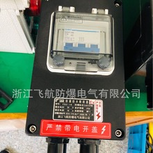 LCZ8050防爆防腐挂式操作柱 黑色塑壳防爆防腐按钮控制箱