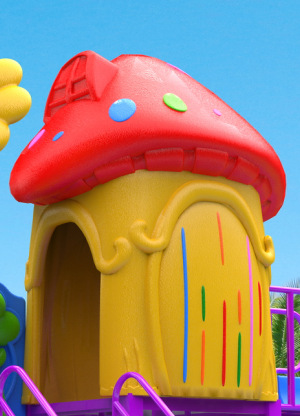 Slide para niños equipos de juegos al aire libre juguetes grandes combinación slide techo slide de plástico ocio entretenimiento