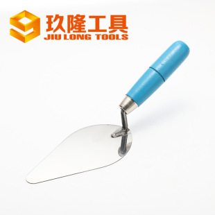Customized Export Supply Two-Color Plastic Handle Stainless Steel Bricklaying Trowel Construction Masonry Tool Set Multifunctional