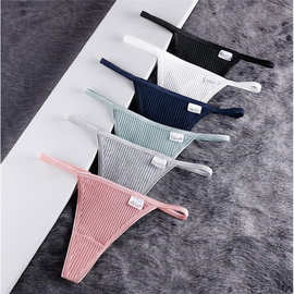 欧美内裤丁字T裤女 стринги briefs thongs panties women