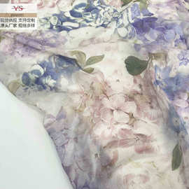 厂家直销 新款花卉面料雪纺印花布料连衣裙春夏服装吊带衫