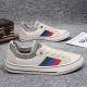 Canvas Men's Shoes 2025 New Summer Breathable Thin Anti-Odor Casual Sneakers One-Legged Lazy Old Beijing Cloth Shoes