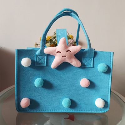 두꺼운 하늘색 별 30*20*18