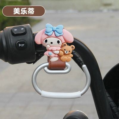 Other Electric Vehicle Accessories — aluminum alloy bag hook - aluminum-alloy-hook-melody-hook-brown-single