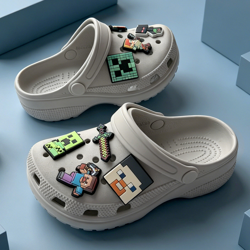 Children's non-slip Crocs-style slippers for boys