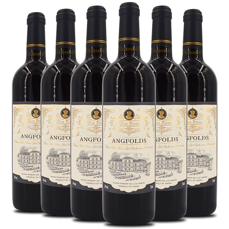 Mulin Brand 14% ABV French Red Wine Dry Red Wine 750ml Boxed Wholesale Red Wine