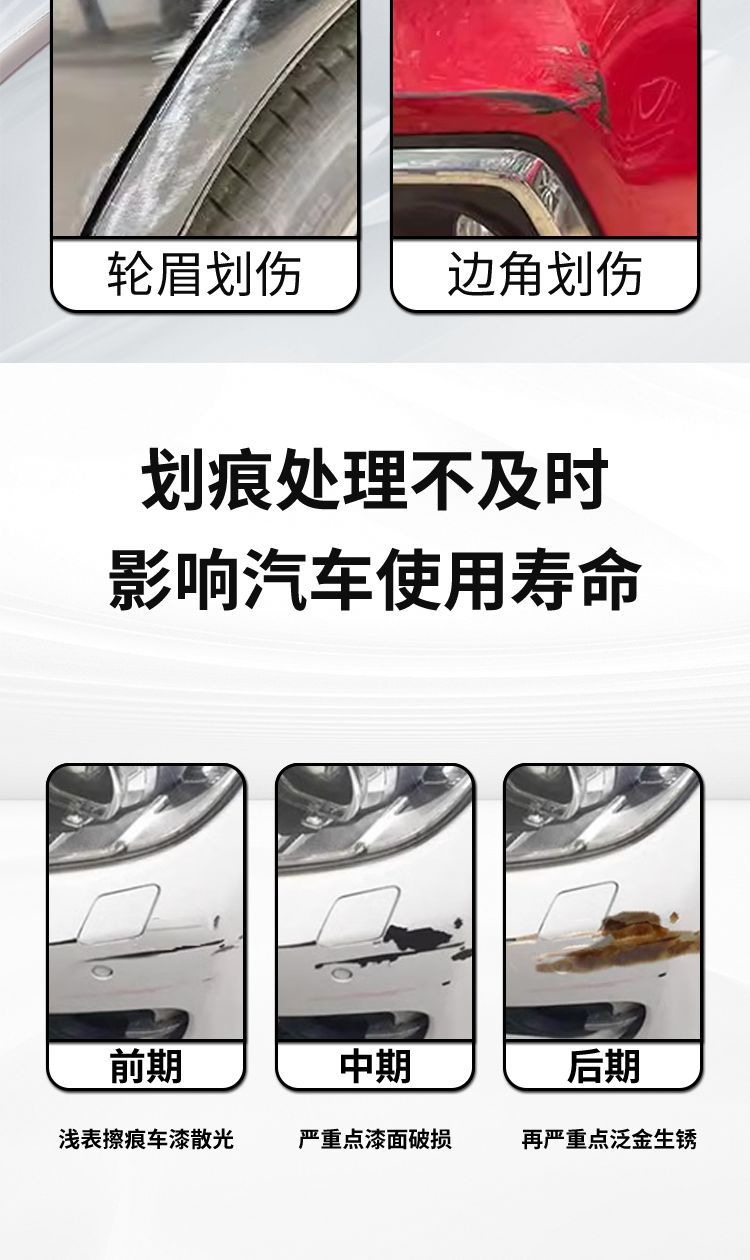 Chery Ruihu 5X Paint Pen Pearl White White Black Car Paint Scratch Repair Modifier Accessories Auto Supplies