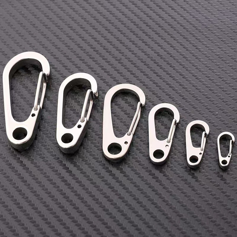 Accessories 304 stainless steel metal pet waist key chain car exquisite bag pendant spring hook buckle Accessories 304 stainless steel metal pet waist key chain car exquisite bag pendant spring hook buckle