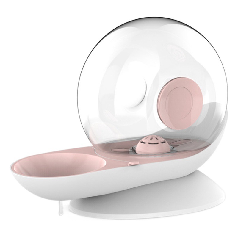 Caracol dispensador de agua para mascotas dispensador de agua para gatos inteligente inalámbrico no enchufable Filtro de bucle automático alimentador de agua para perros