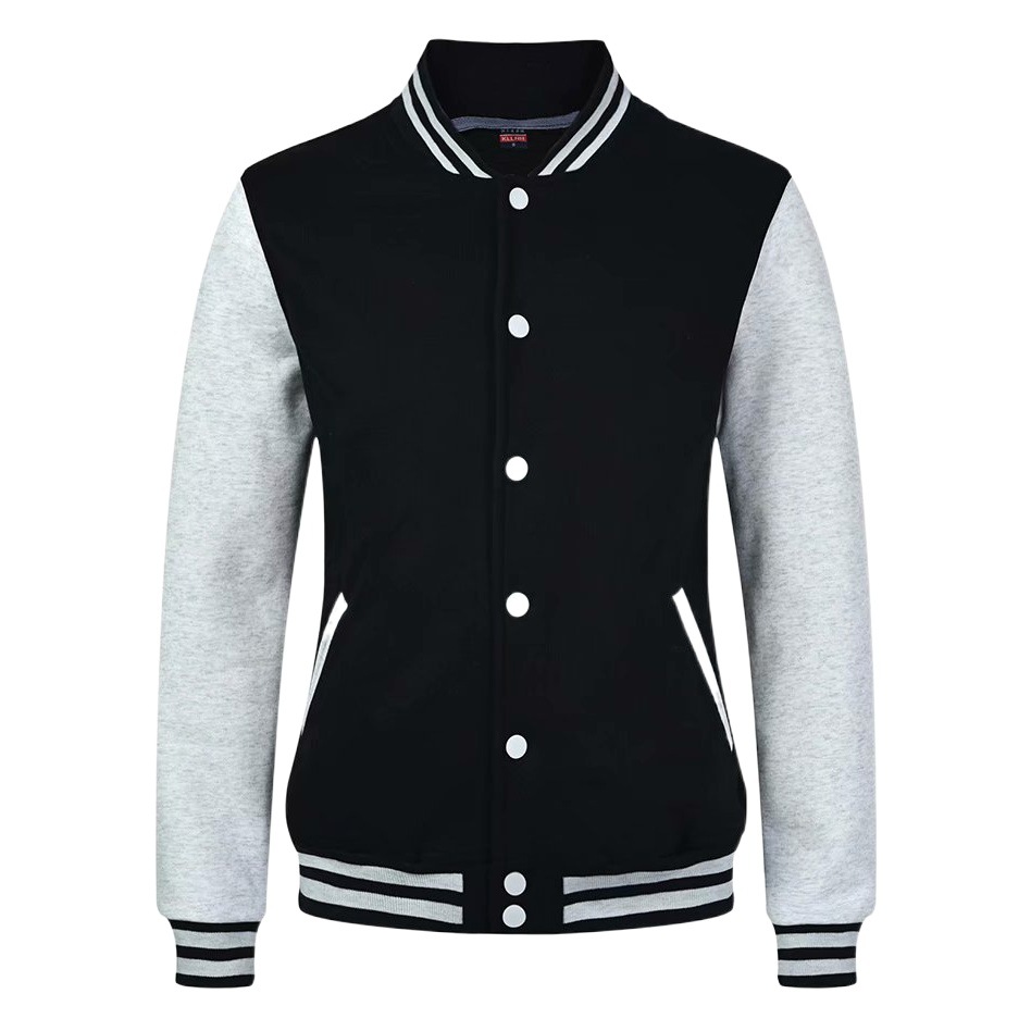 Autumn and Winter Parent-Child Baseball Suit Customized logo Class Clothes Work Clothes Advertising Culture Shirt Embroidery and Fleece Jacket Printing