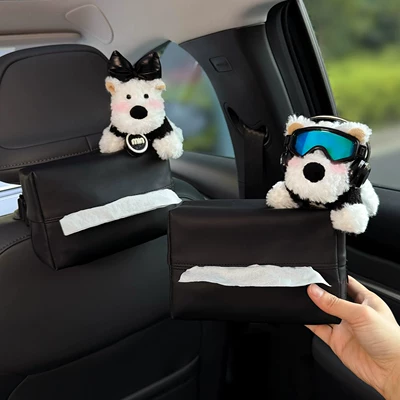 Highland Car Tissue Box, Headrest: Car tissue box/set