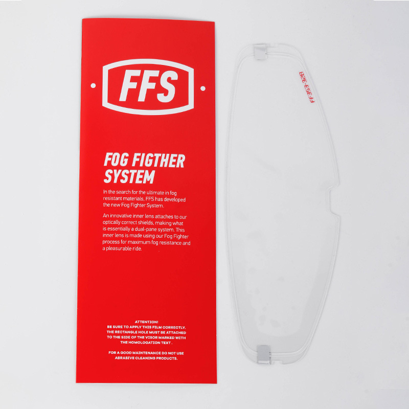 LS2 motocicleta casco anti-niebla parche completo casco película transparente universal motocicleta anti-niebla lente a prueba de lluvia HD película