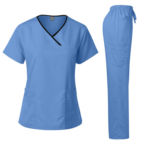 Amazon foreign trade doctor's hand clothes, medical work clothes, summer hand clothes, operating room, operating clothes, special for medical care
