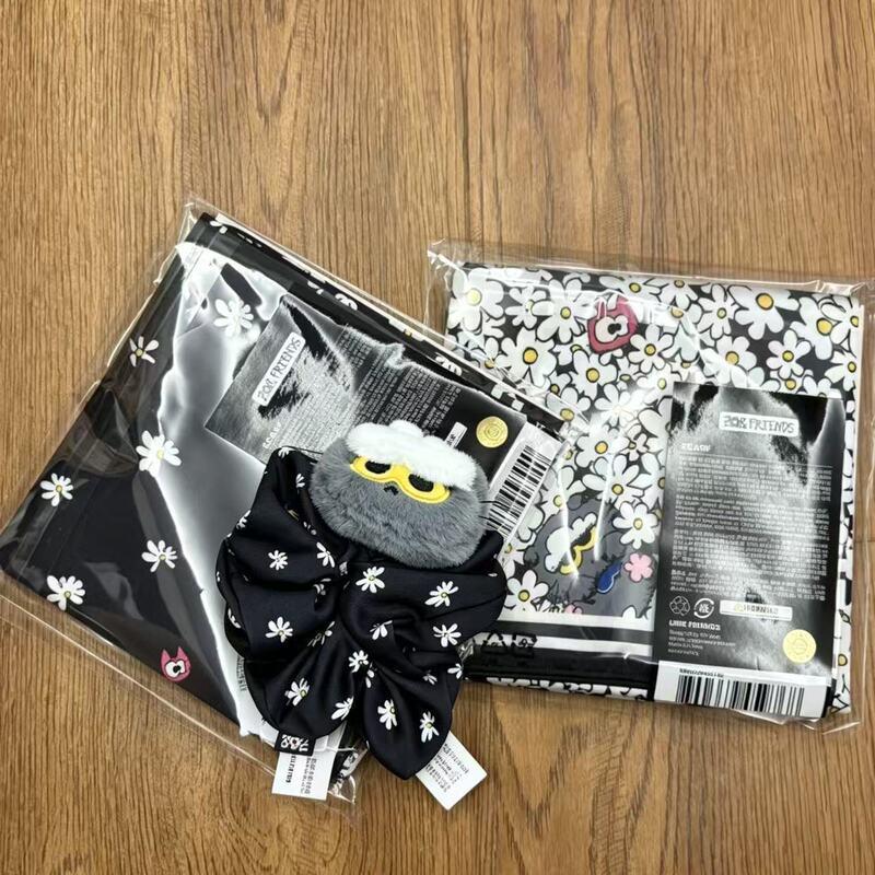 In Stock G-Dragon Zoa Square Scarf White Version Merchandise Square Scarf Zoa Pop-Up Event Official Same Style Zo&Friend