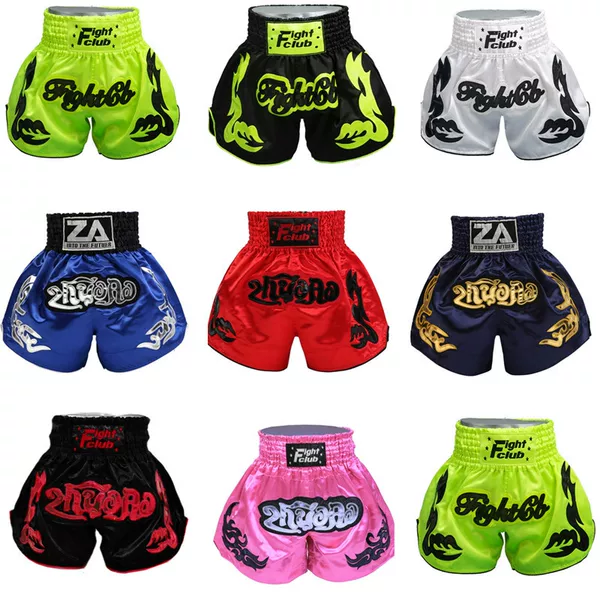 Muay Thai Sanda Boxing Fighting Training Competition Children's Muay Thai Shorts Summer Class Training Exercise Wear