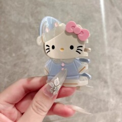 新型酢酸グリップケイティかわいいキティシンプルなヘアピン