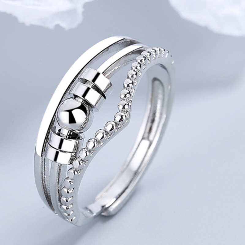 Sparkling Ring For Women, Crafted With Romance.Sleek & Comfortable, Designed To Highlight Your Charm.A Subtle Yet Stunning Piece For Dates,_voghion.com