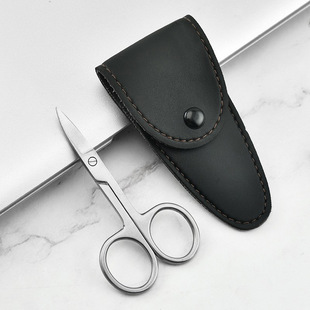 Stainless steel beauty scissors double eyelid stickers scissors eyebrow scissors nose hair scissors makeup scissors 3.5B scissors wholesale