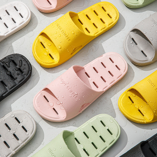 Waterproof Slippers for Women, Summer Home Use Bathroom Shower Couple Indoor Anti-Slip Slip-Resistant Bottom Slippers, Hotel Outdoor Wear Cooling Slippers