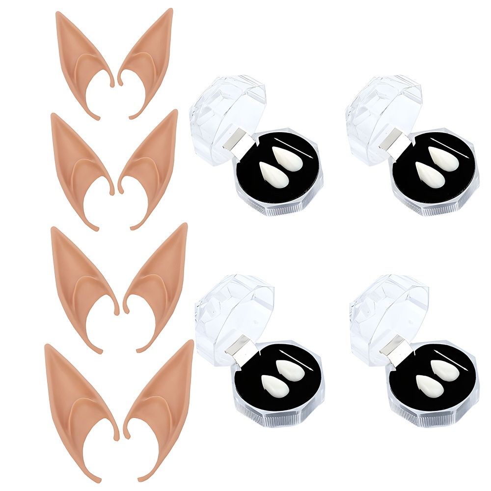 Set de Halloween para el Festival de los Fantasmas, diadema con cuernos de diablo, tridente, accesorios, alas de diablo, cola de diablo