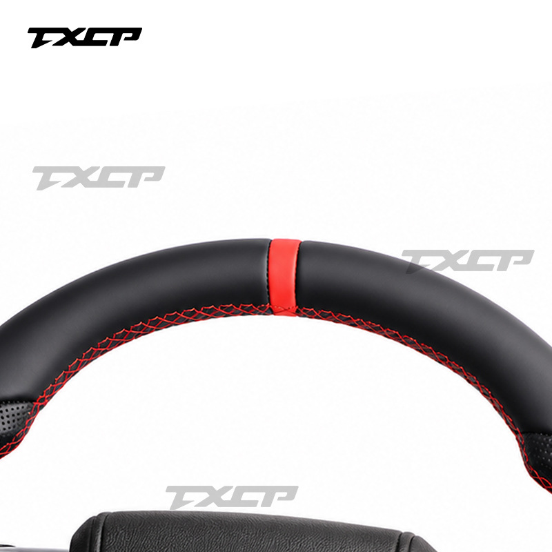 Suitable for Toyota Land Cruiser LC300 LC200 FJ70 FJ200 modified and upgraded full-leather steering wheel