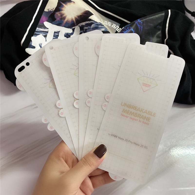 For Huawei Mate 30Pro Hydrated Film P40 Pro Diamond Invisible Film Nova7 Honor 30Pro Soft Film